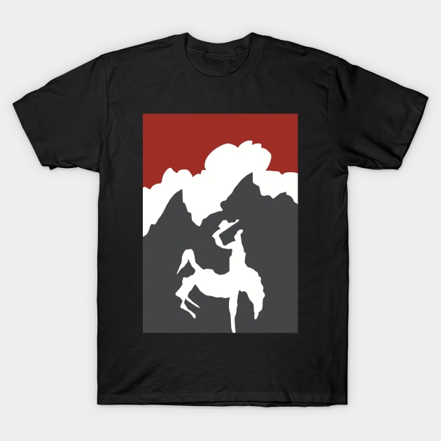 JACKSON HOLE MOUNTAIN RESORT MINIMALIST T-Shirt by itsMePopoi